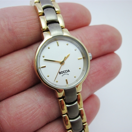 Boccia 2-Tone Titanium Ladies Watch - 426-03